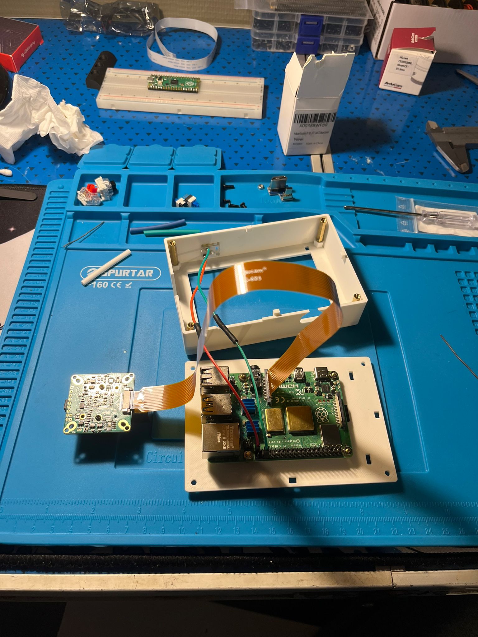 Photo taken with the Raspberry Pi camera