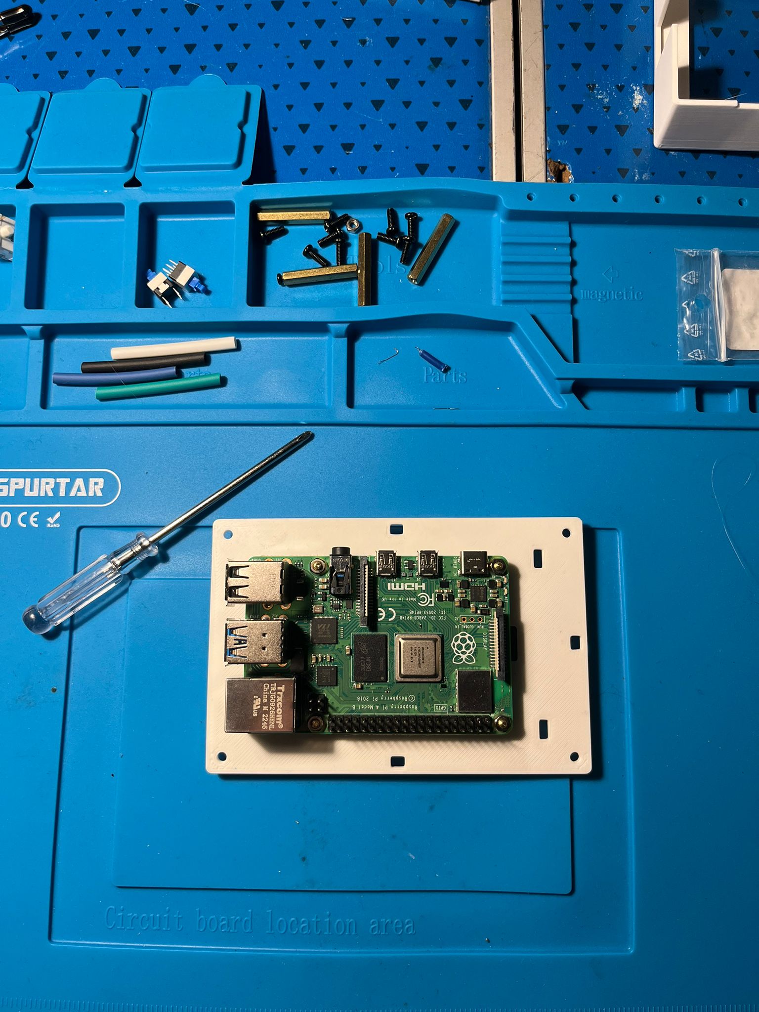 Photo taken with the Raspberry Pi camera